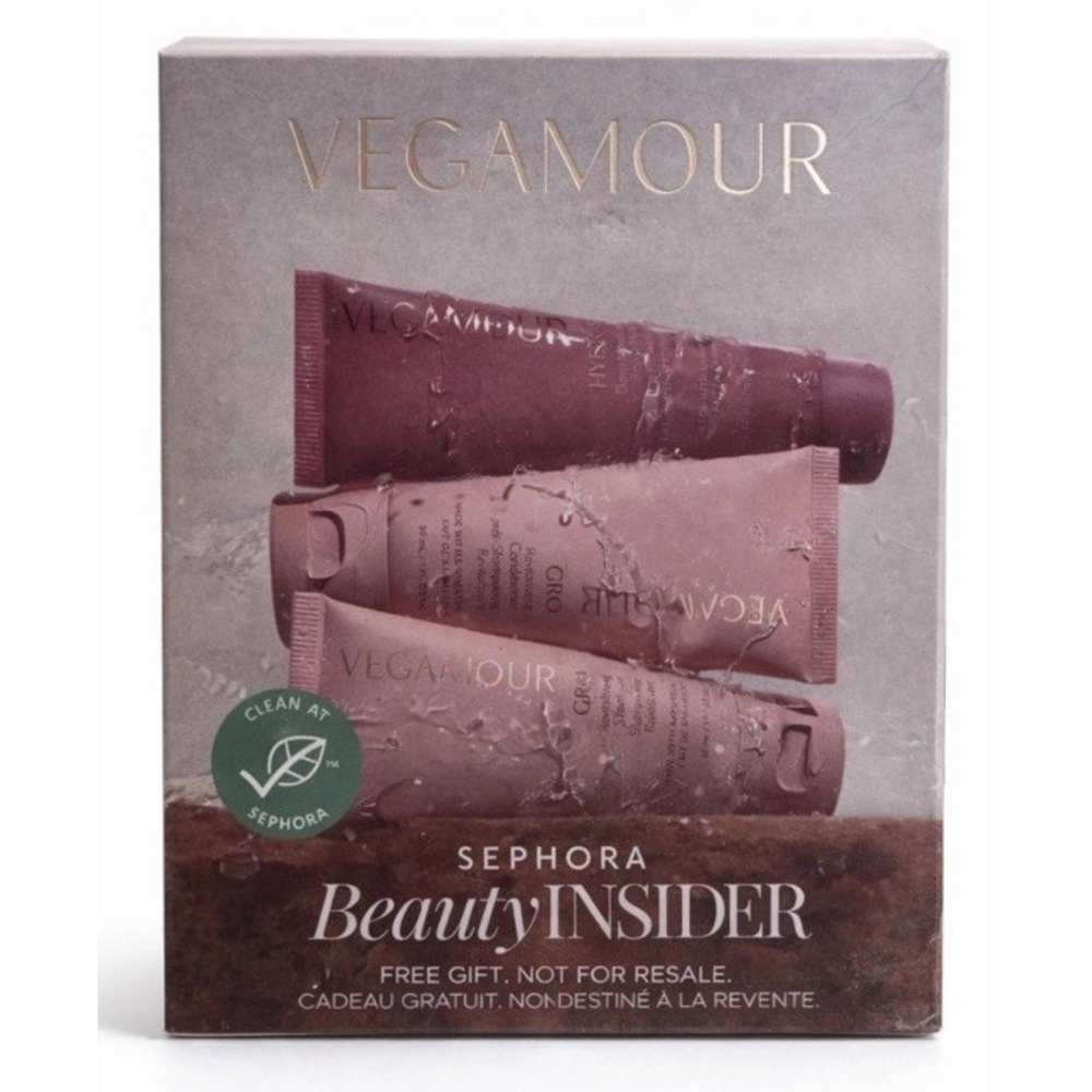 VEGAMOUR Shampoo Conditioner Hair Mask Sephora Beauty Insider Gift Set Travel‎